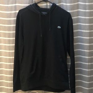 Lacoste hooded long sleeve tee